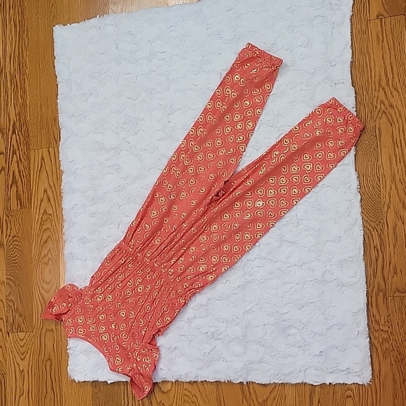 Penelope Mack Coral/Gold Pant Outfit, Girls Size 5, Excellent Condition! - Picture 6 of 8